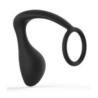 Anneau Pénien en Silicone avec Plug Anal Tease