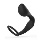 Anneau Pénien en Silicone avec Plug Anal Tease